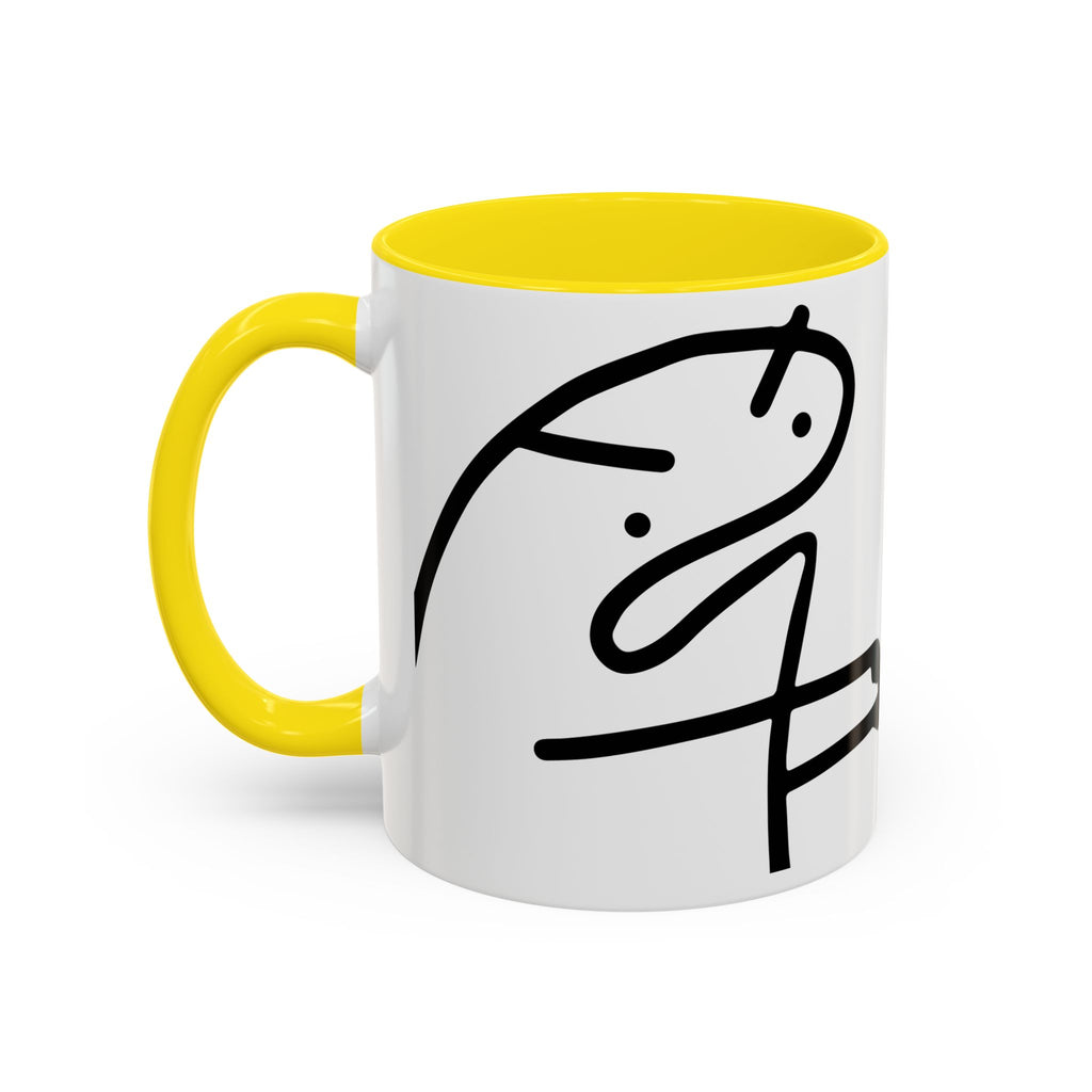 Coffee Mug – "Don't Talk to Me Until I've Had My Coffee" Accent Ceramic Mug