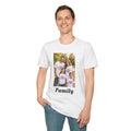 Personalized Family Photo T-Shirt — Custom "Family" Crew Tee for Reunions & Gifts
