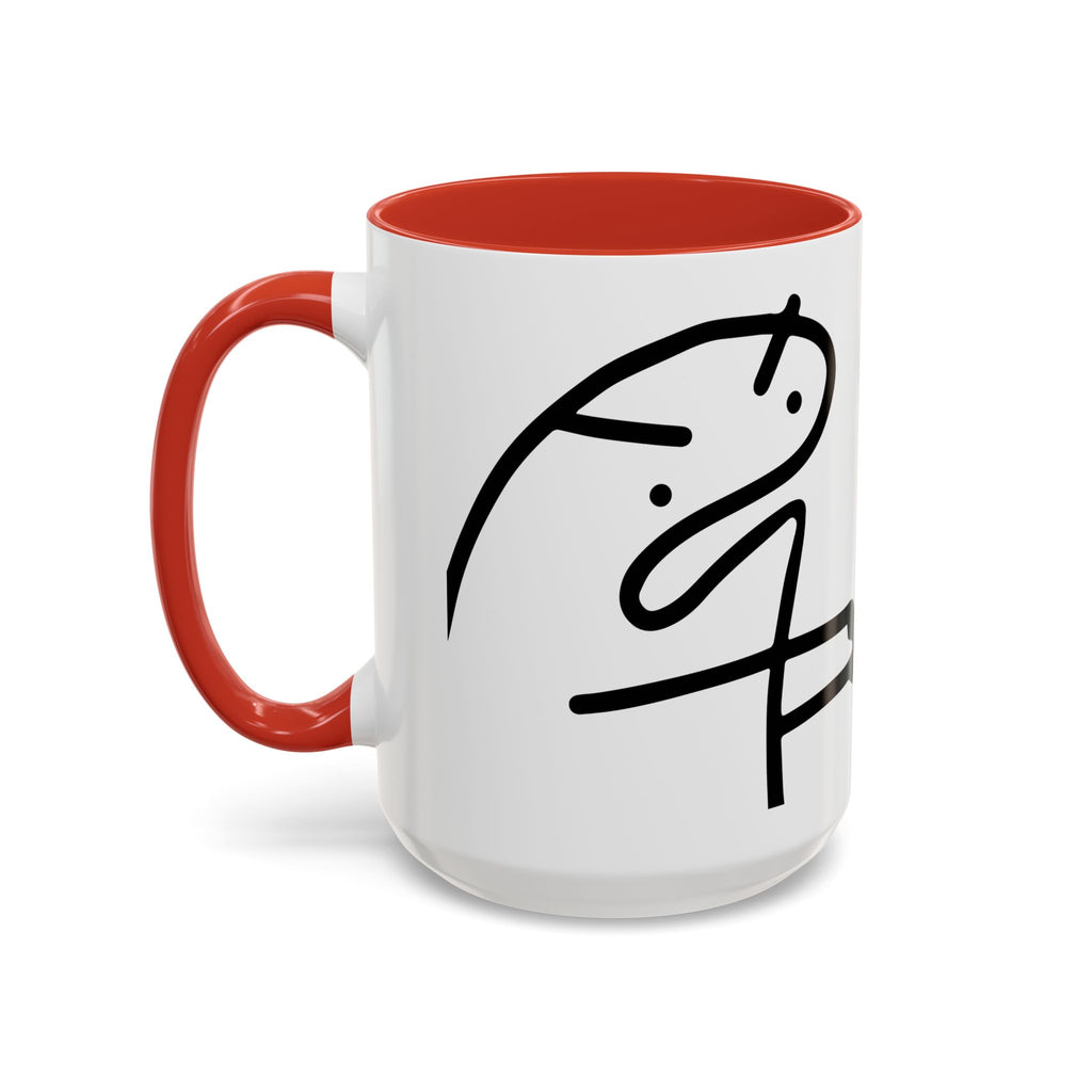 Coffee Mug – "Don't Talk to Me Until I've Had My Coffee" Accent Ceramic Mug
