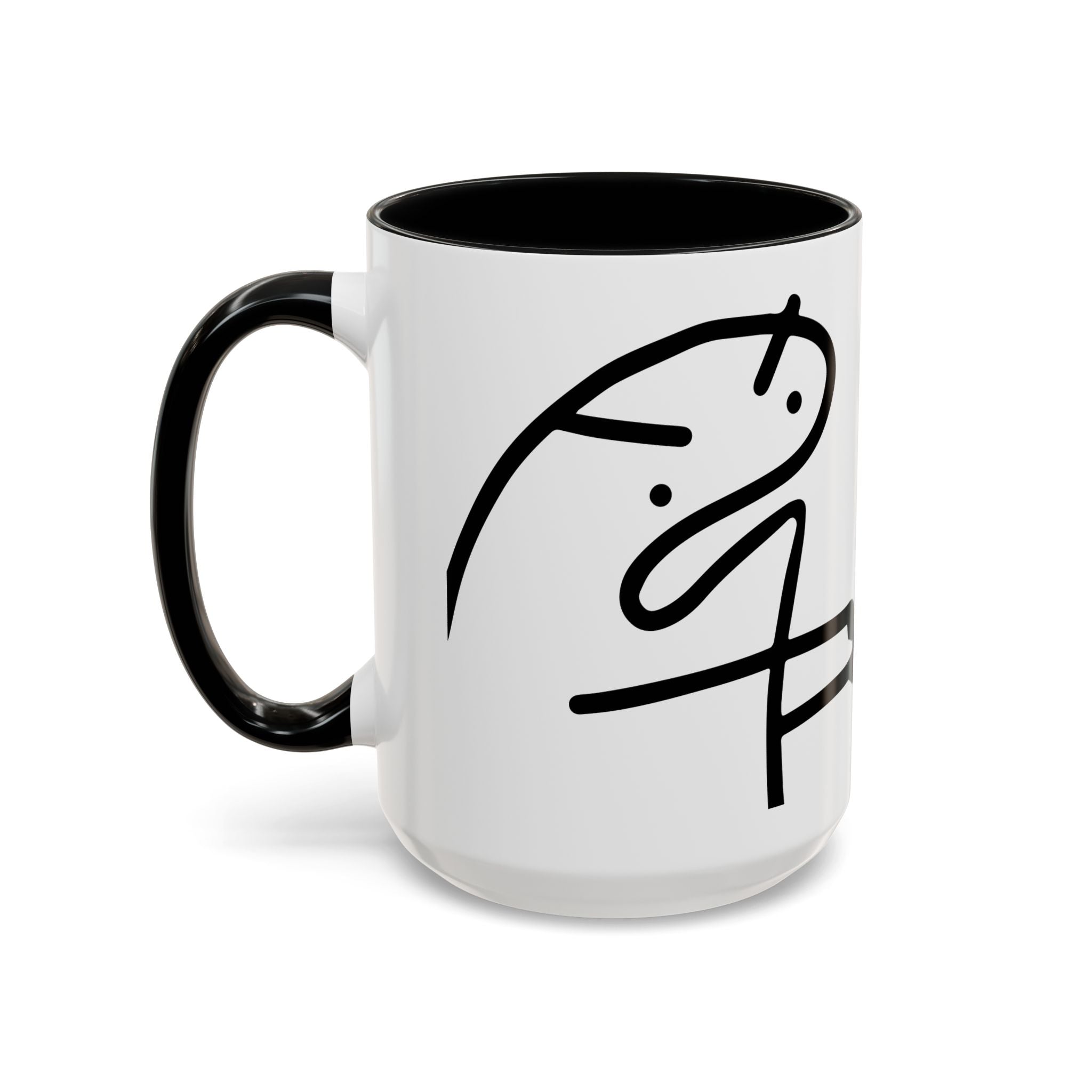 Coffee Mug – "Don't Talk to Me Until I've Had My Coffee" Accent Ceramic Mug