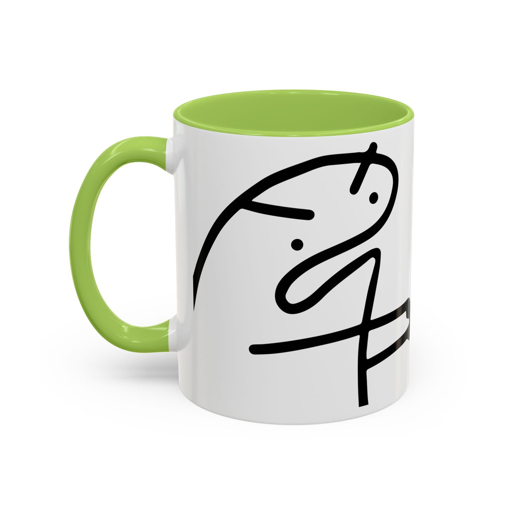 Coffee Mug – "Don't Talk to Me Until I've Had My Coffee" Accent Ceramic Mug